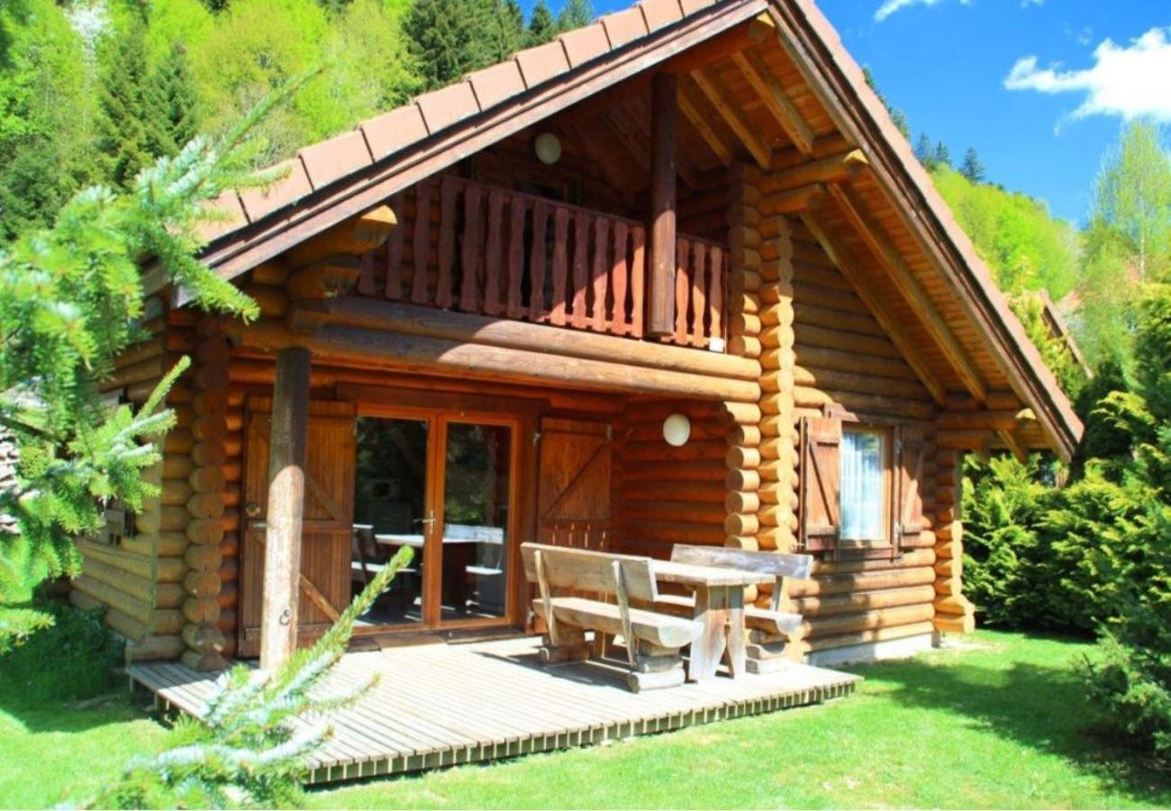 L'Ours Noir Chalet En Rondins 라브레세 외부 사진