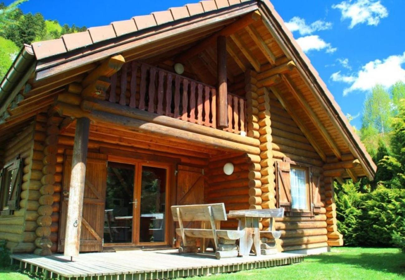 L'Ours Noir Chalet En Rondins 라브레세 외부 사진