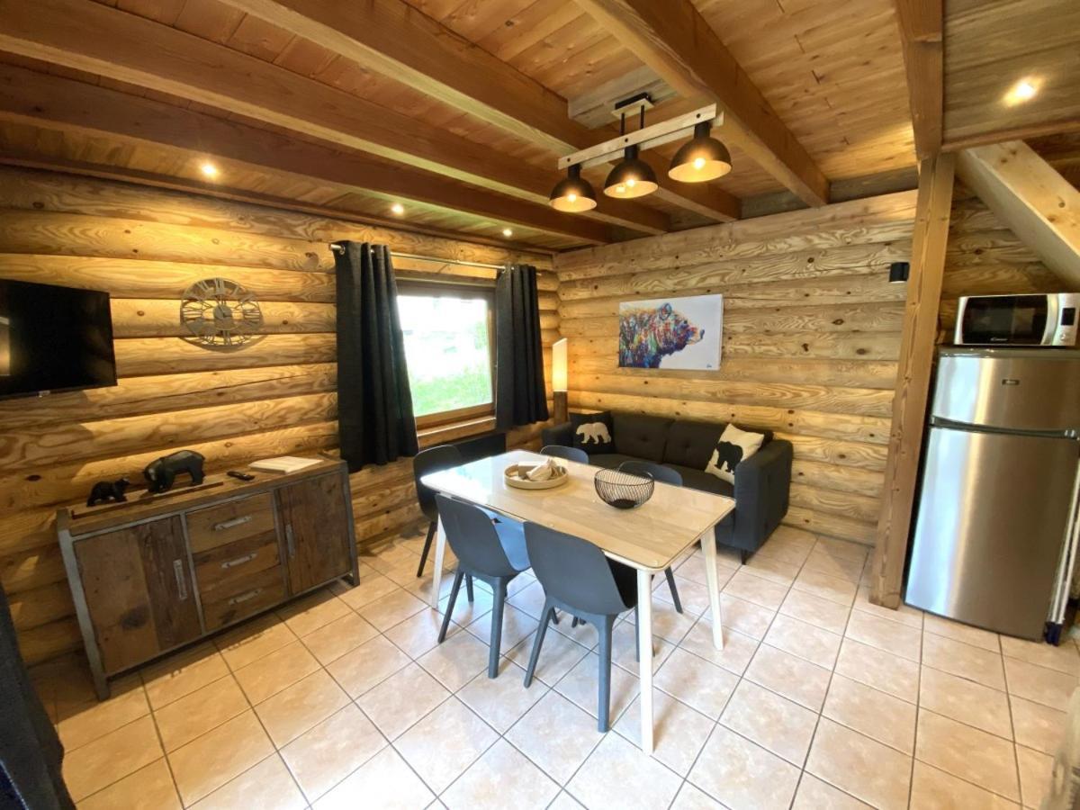 L'Ours Noir Chalet En Rondins 라브레세 외부 사진