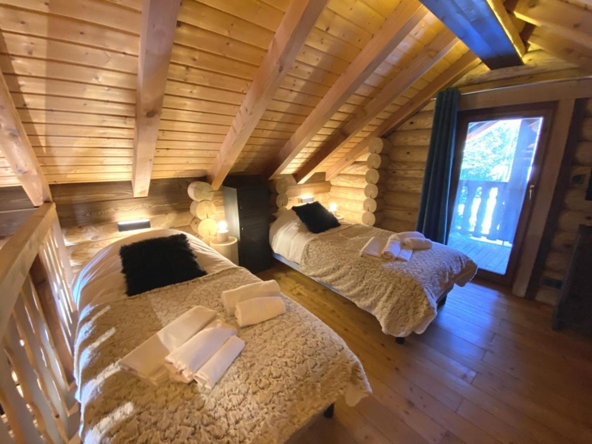 L'Ours Noir Chalet En Rondins 라브레세 외부 사진