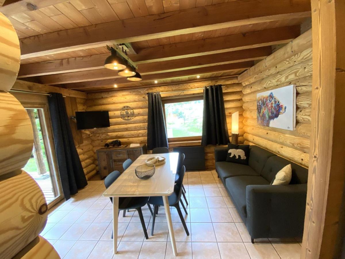 L'Ours Noir Chalet En Rondins 라브레세 외부 사진