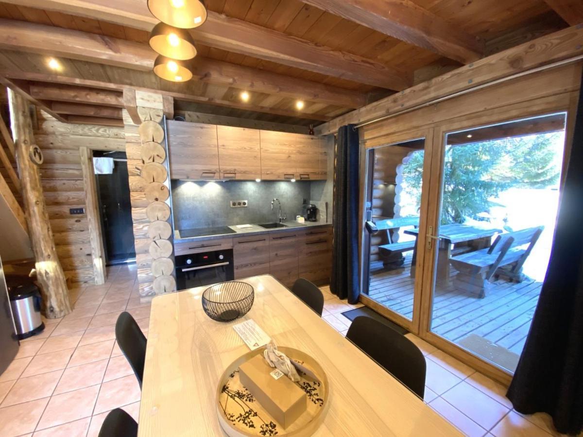 L'Ours Noir Chalet En Rondins 라브레세 외부 사진