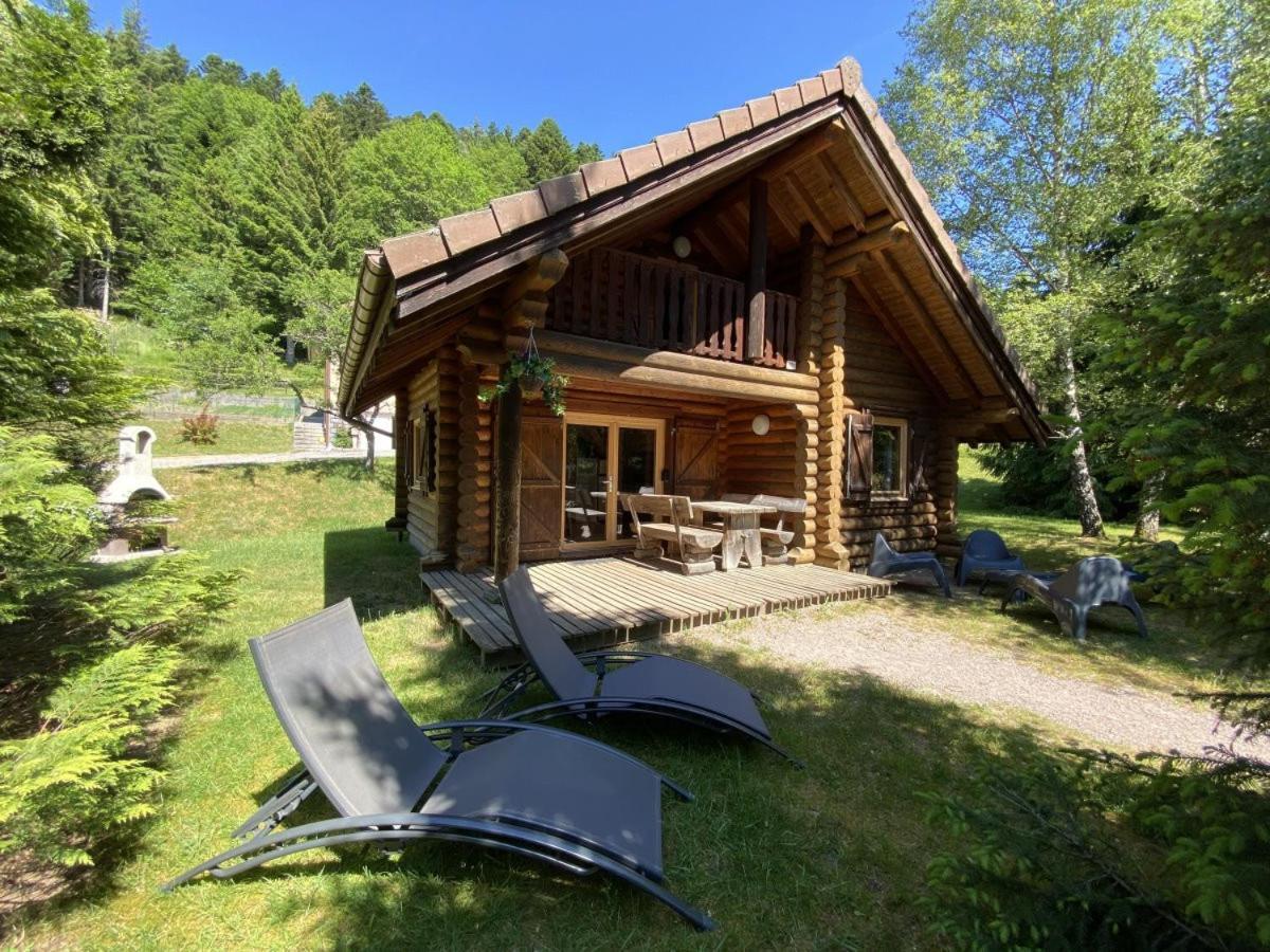 L'Ours Noir Chalet En Rondins 라브레세 외부 사진