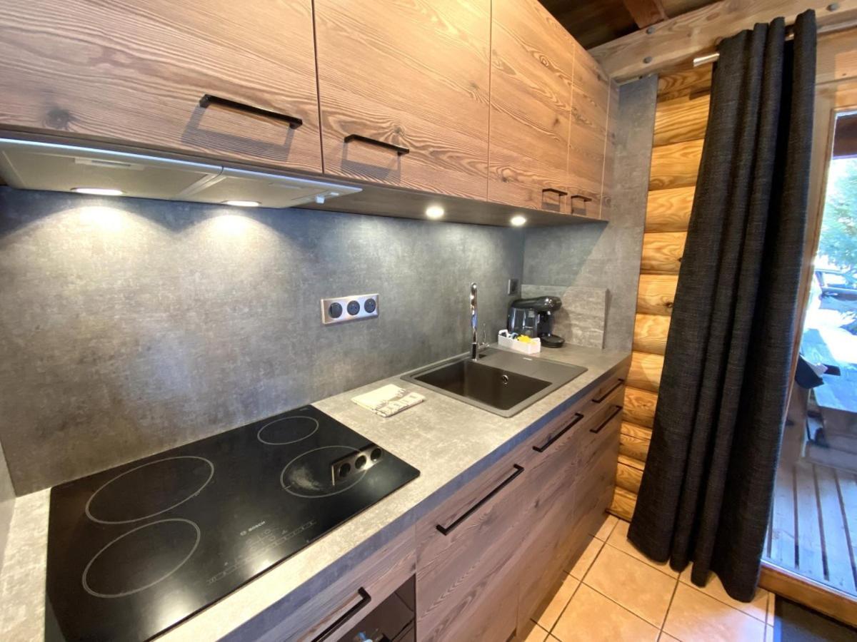 L'Ours Noir Chalet En Rondins 라브레세 외부 사진