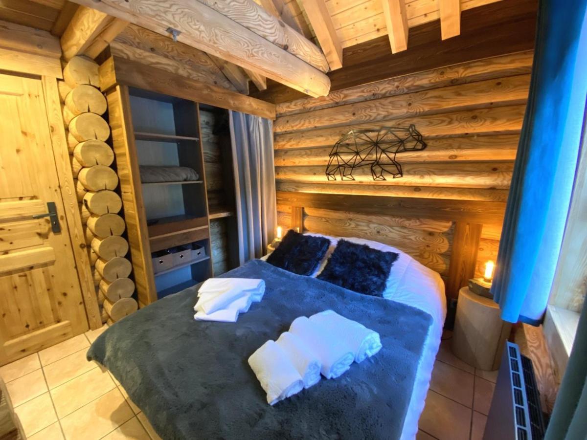 L'Ours Noir Chalet En Rondins 라브레세 외부 사진